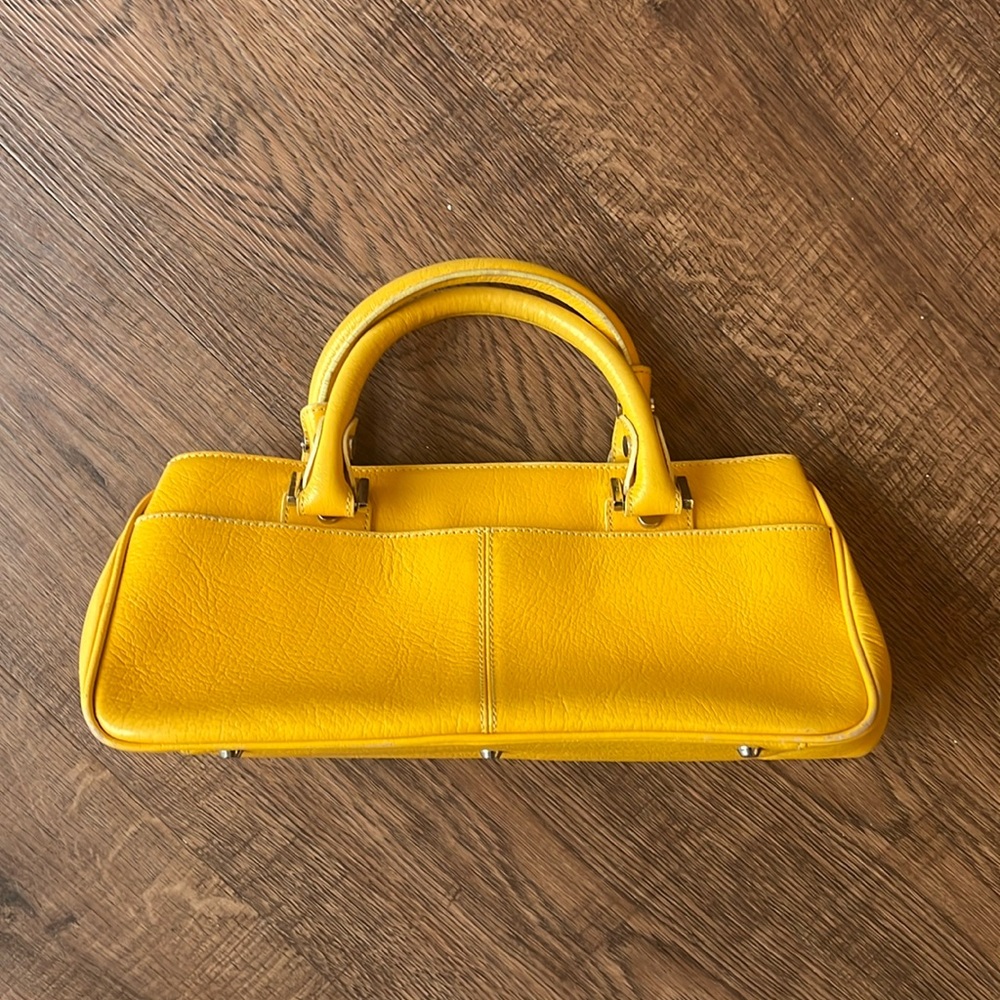 Nordstrom Leather Handbag Yellow
